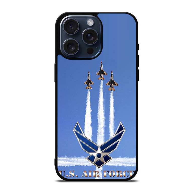 US AIR FORCE UNITED STATES PLANES iPhone 15 Pro Max Case