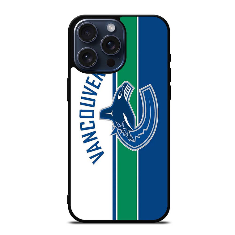 VANCOUVER CANUCKS LOGO iPhone 15 Pro Max Case