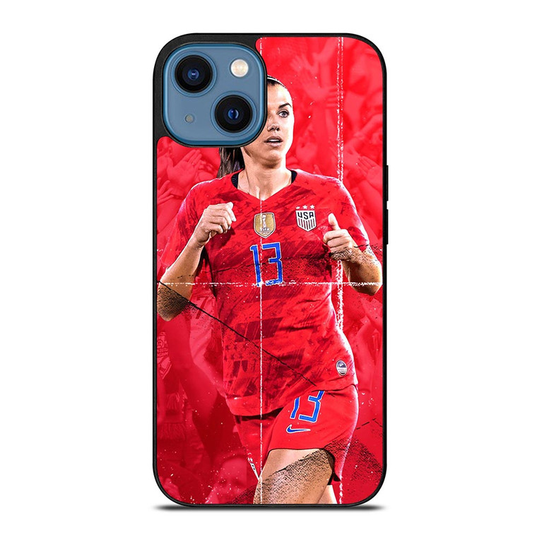 ALEX MORGAN USA TEAM.jpg iPhone 14 Case