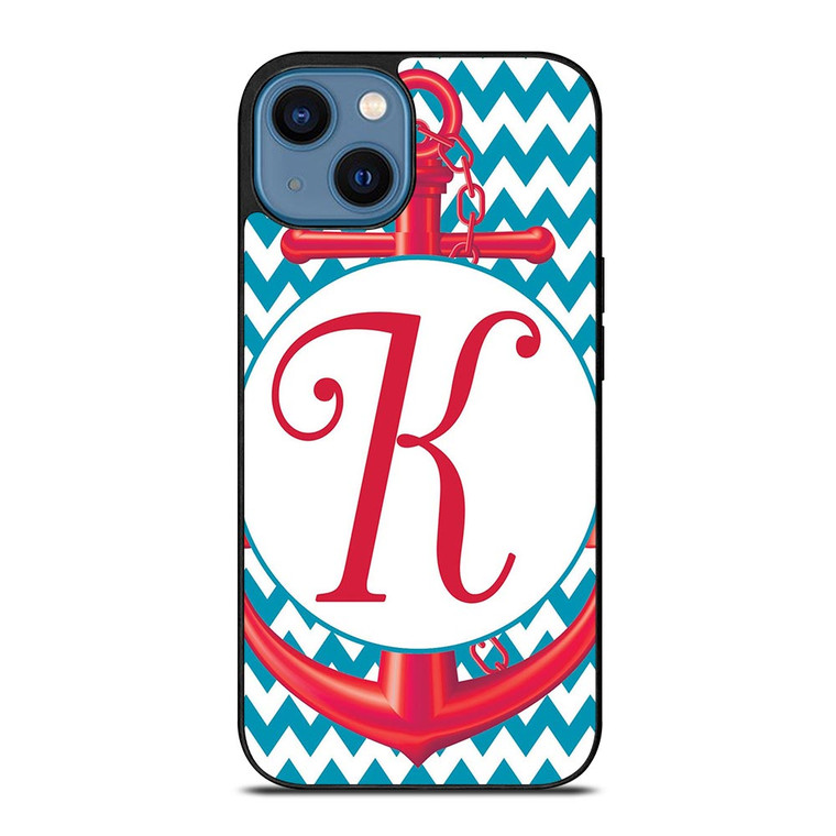 ANCHOR MONOGRAM 1.jpg iPhone 14 Case