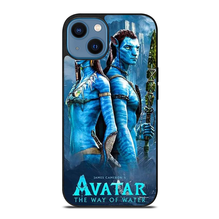 AVATAR THE WAY OF WATER JAKE AND NEYTIRI.jpg iPhone 14 Case