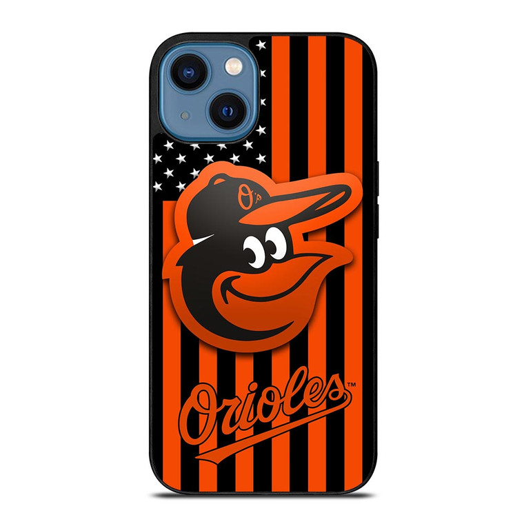 BALTIMORE ORIOLES FLAG.jpg iPhone 14 Case