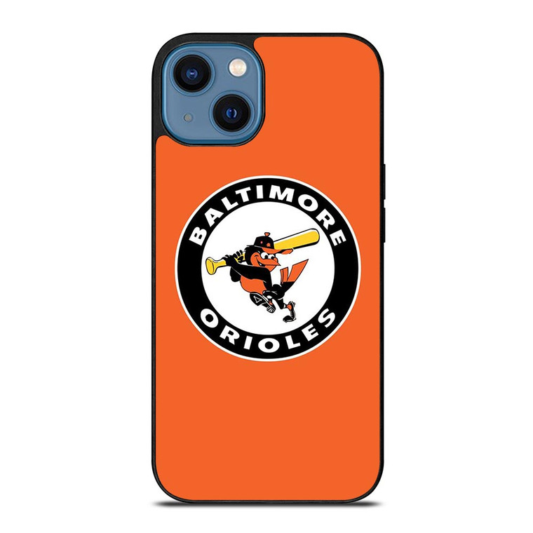 BALTIMORE ORIOLES ICON BASEBALL TEAM LOGO.jpg iPhone 14 Case