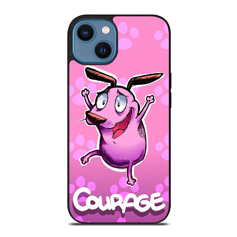 COURAGE THE COWARDLY DOG.jpg iPhone 14 Case