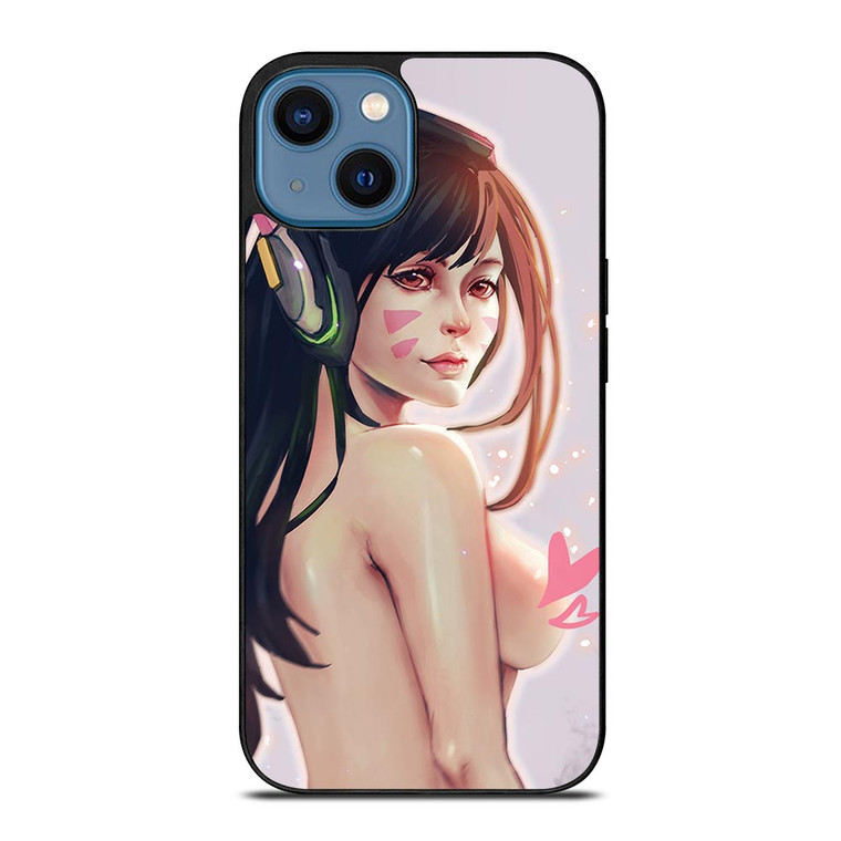 D.VA OVERWATCH ECCHI.jpg iPhone 14 Case