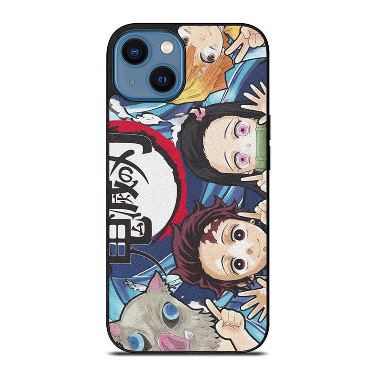 DEMON SLAYER CHARACTER.jpg iPhone 14 Case