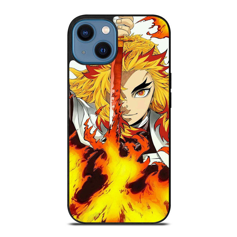 DEMON SLAYER RENGOKU ANIME.jpg iPhone 14 Case
