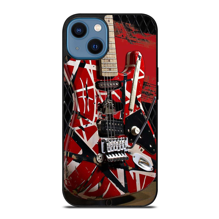 GUITAR EDDIE VAN HALEN.jpg iPhone 14 Case