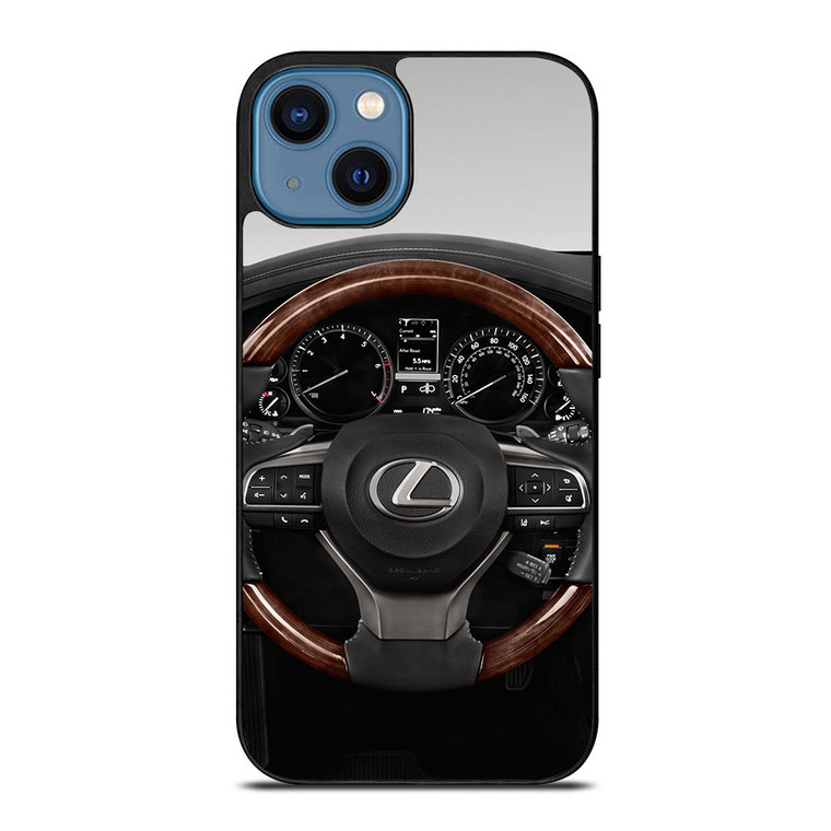 LEXUS STEERING WHEEL.jpg iPhone 14 Case