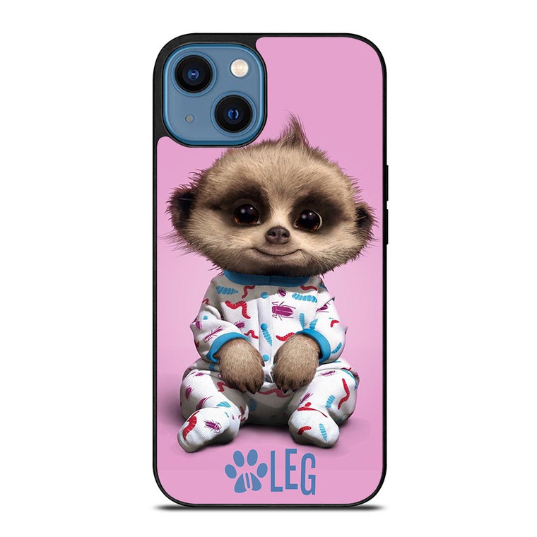 MEERKAT BABY OLEG.jpg iPhone 14 Case