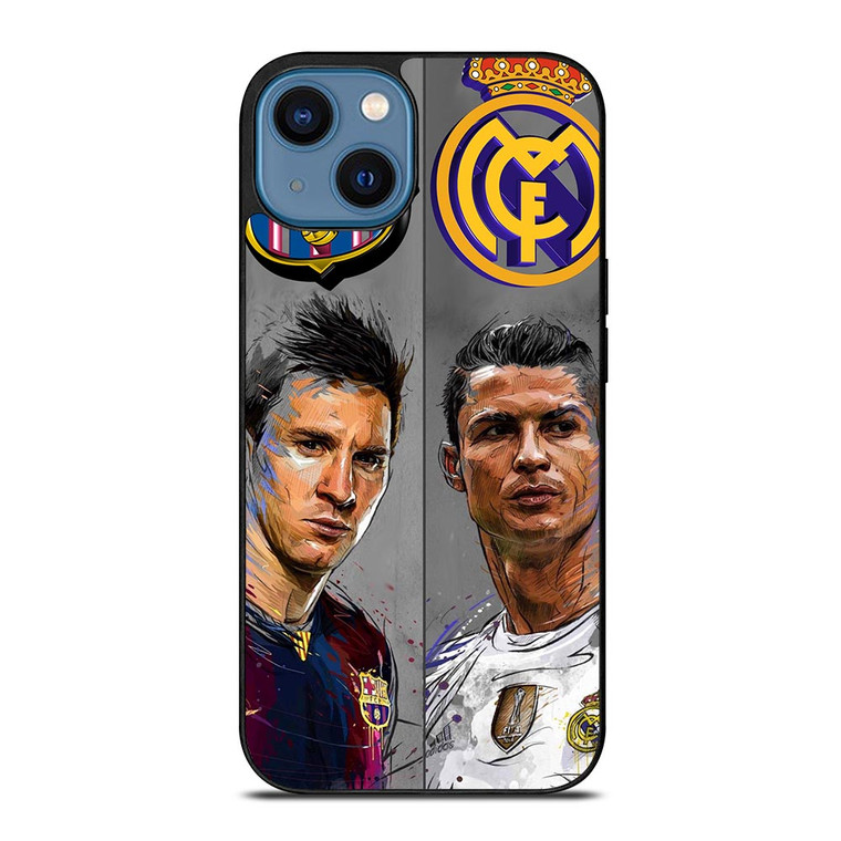 MESSI RONALDO.jpg iPhone 14 Case