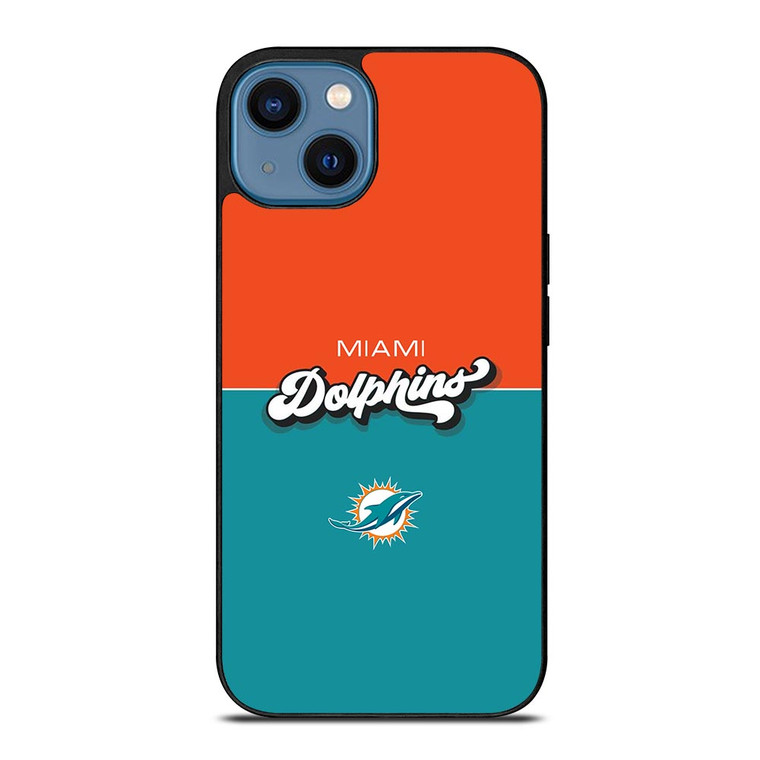MIAMI DOPHINS NEW LOGO.jpg iPhone 14 Case