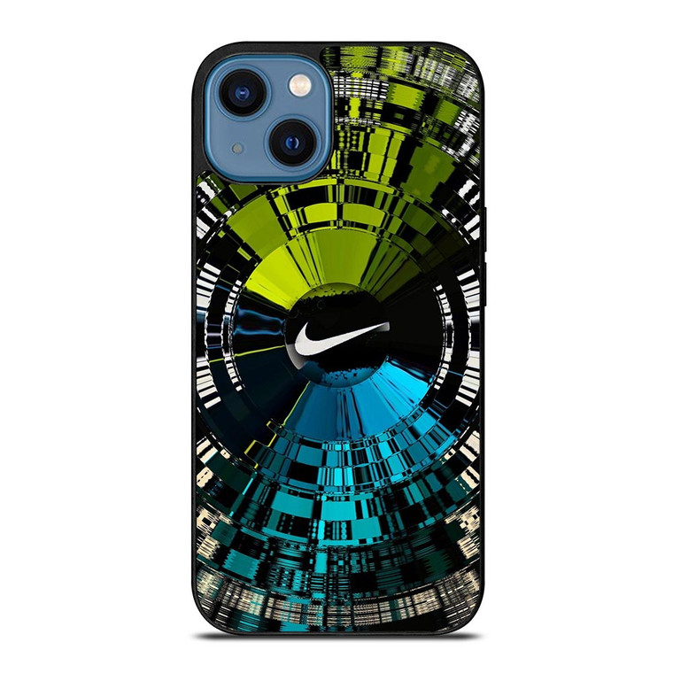 NIKE GLASS CIRCLE LOGO.jpg iPhone 14 Case