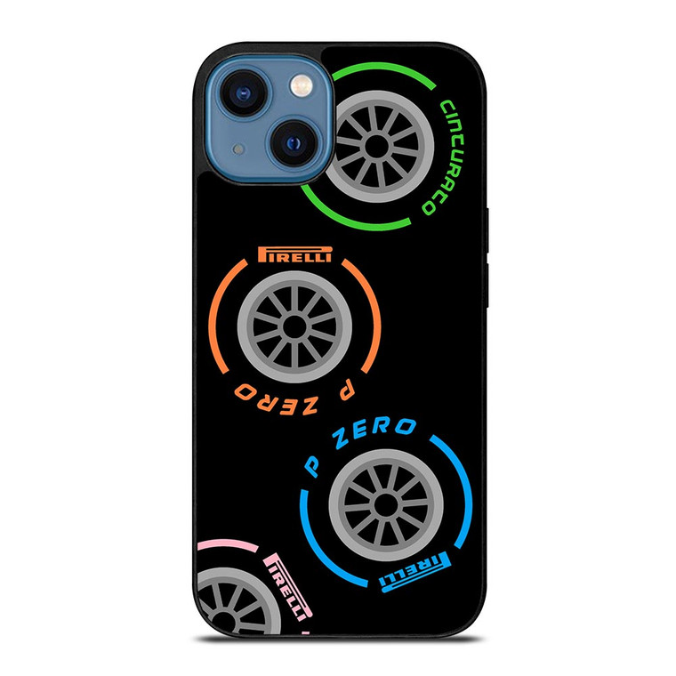 PIRELLI F1 TIRE ICON.jpg iPhone 14 Case