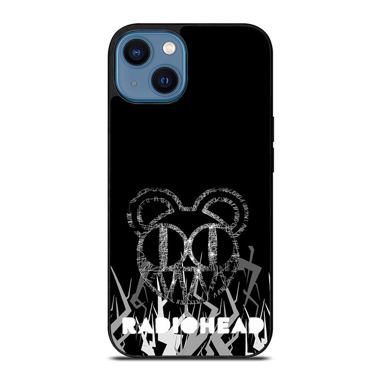 RADIOHEAD LOGO ARTWORK.jpg iPhone 14 Case
