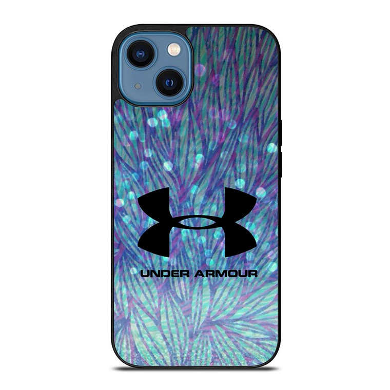 UNDER ARMOUR PATTERN LOGO.jpg iPhone 14 Case