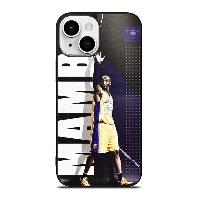 COBE BRYANT MAMBA LAKERS iPhone 13 Mini Case COBE BRYANT MAMBA LAKERS iPhone 13 Mini Case