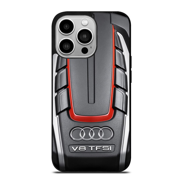 AUDI S6 TWIN TURBOCHARGED ENGINE iPhone 14 Pro Case