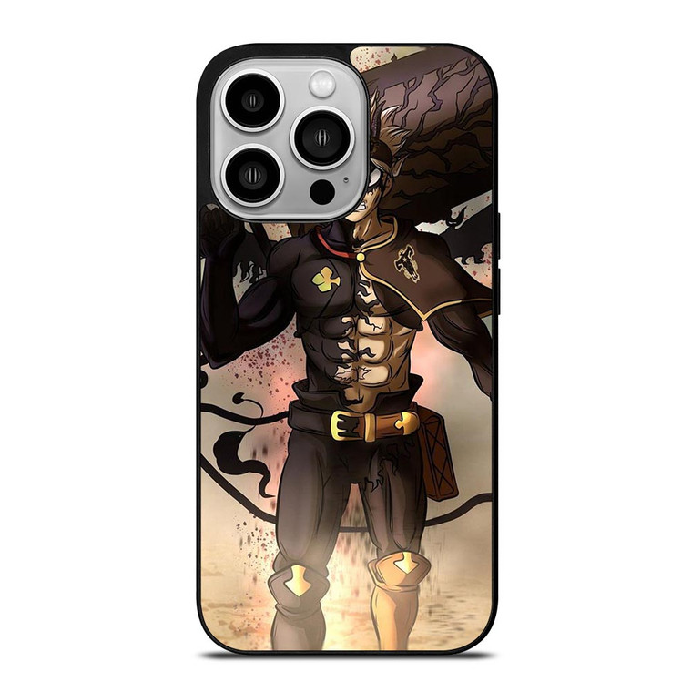 BLACK ASTA BLACK CLOVER MANGA ANIME CARTOON iPhone 14 Pro Case