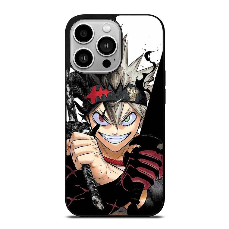 BLACK CLOVER ASTA MANGA ANIME CARTOON iPhone 14 Pro Case