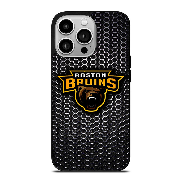 BOSTON BRUINS METAL MASCOT iPhone 14 Pro Case