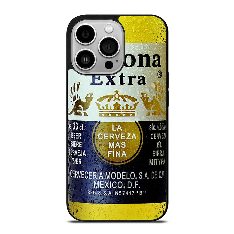 CORONA EXTRA BEER BOTTLE iPhone 14 Pro Case
