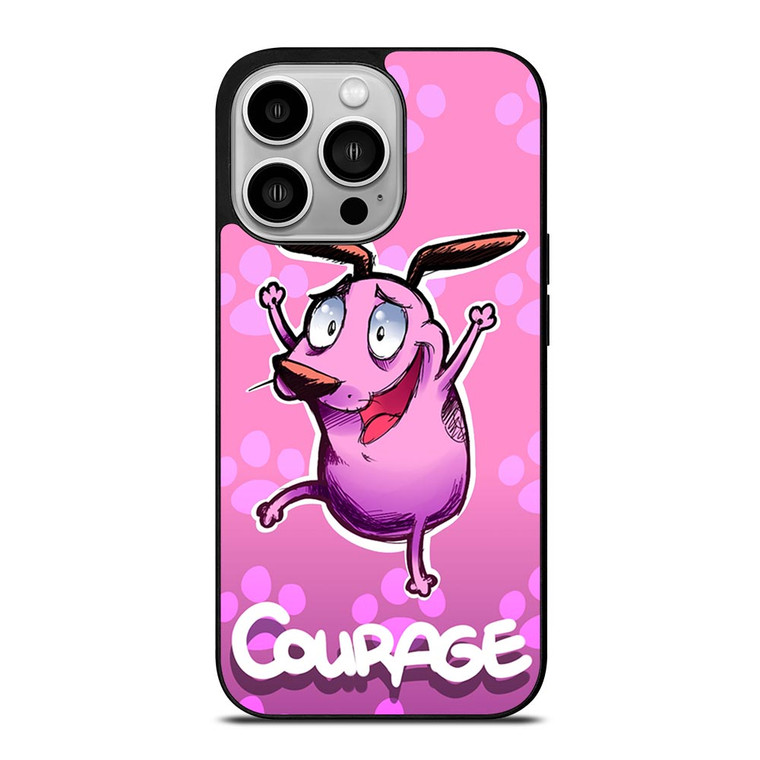 COURAGE THE COWARDLY DOG iPhone 14 Pro Case