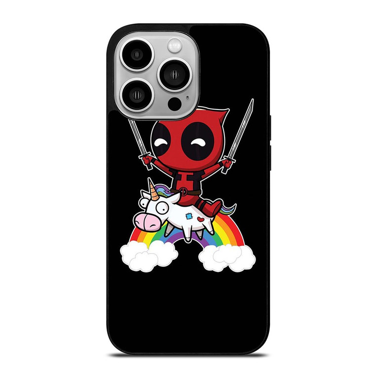 DEADPOOL UNICORN CUTE iPhone 14 Pro Case