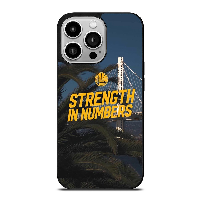 GOLDEN STATE WARRIORS STRENGTH IN NUMBERS iPhone 14 Pro Case