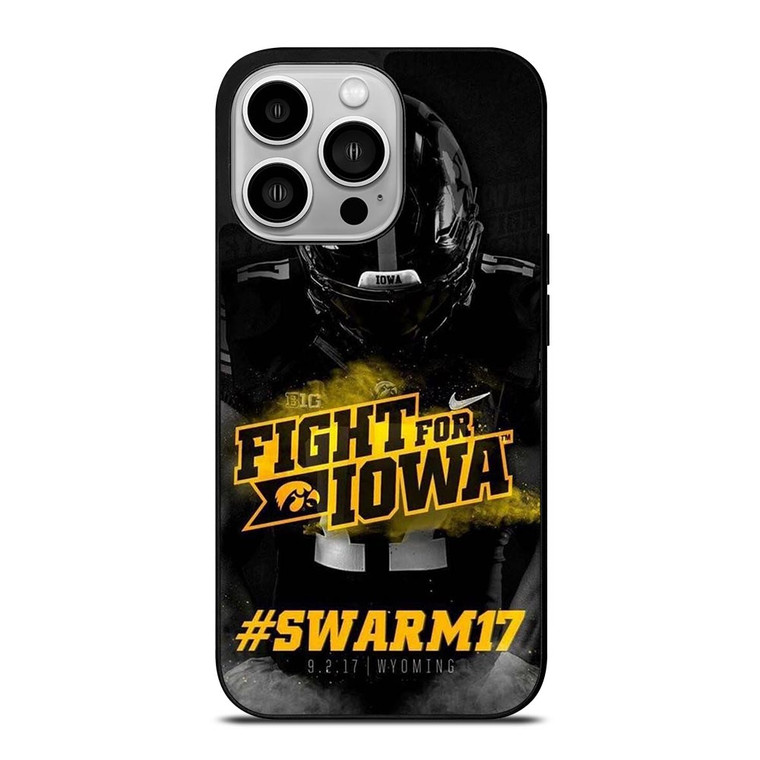 IOWA HAWKEYES LOGO iPhone 14 Pro Case