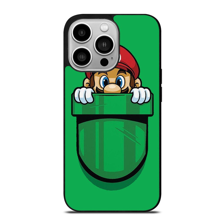 MARIO BROSS POCKET PLUMBER iPhone 14 Pro Case
