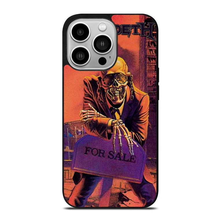 MEGADETH FOR SALE iPhone 14 Pro Case