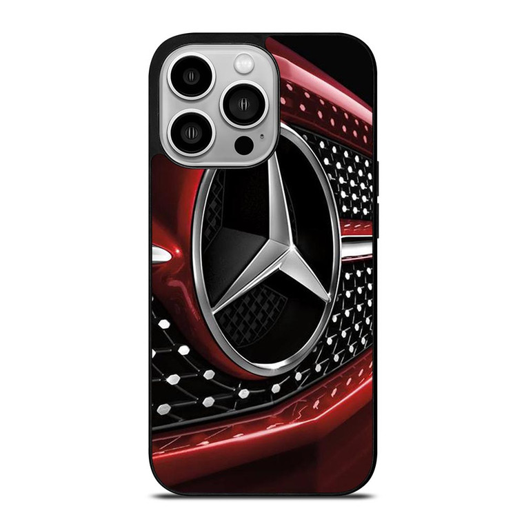 MERCEDES BENZ LOGO RED EMBLEM iPhone 14 Pro Case