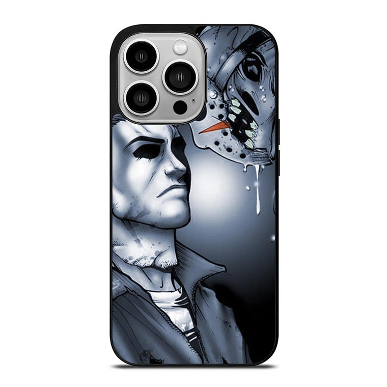 MICHAEL MYERS VS JASON iPhone 14 Pro Case