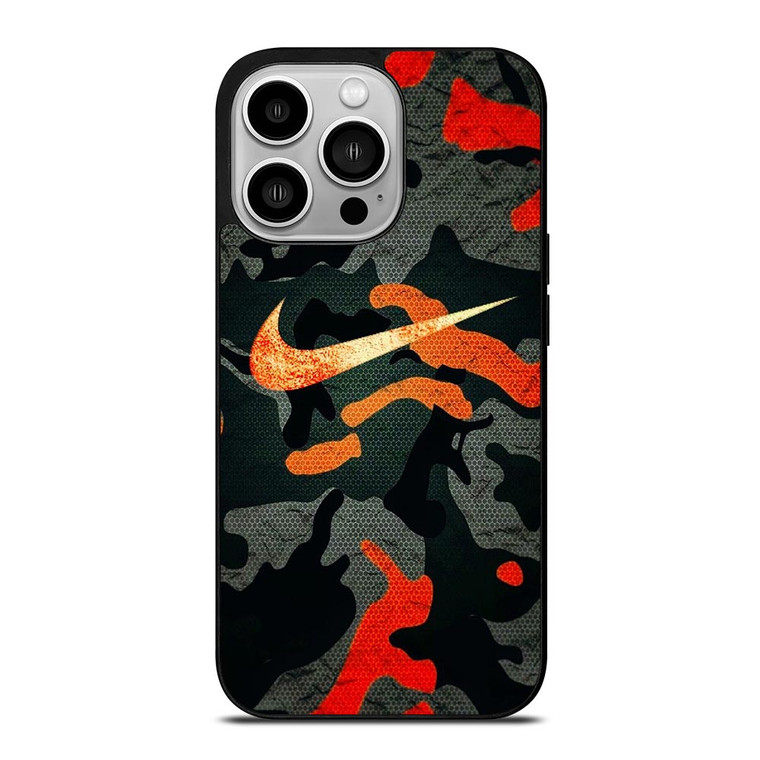 NIKE COLORFUL CAMO iPhone 14 Pro Case