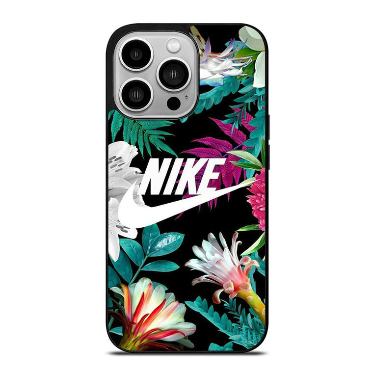 NIKE FLORAL iPhone 14 Pro Case