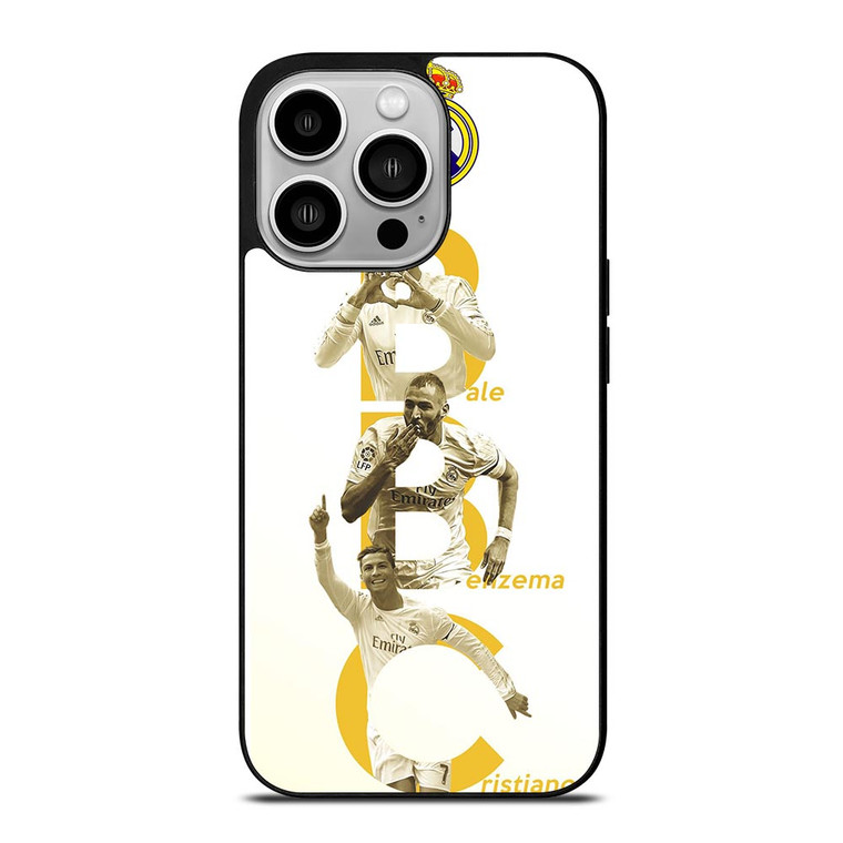 REAL MADRID TRIO BBC iPhone 14 Pro Case