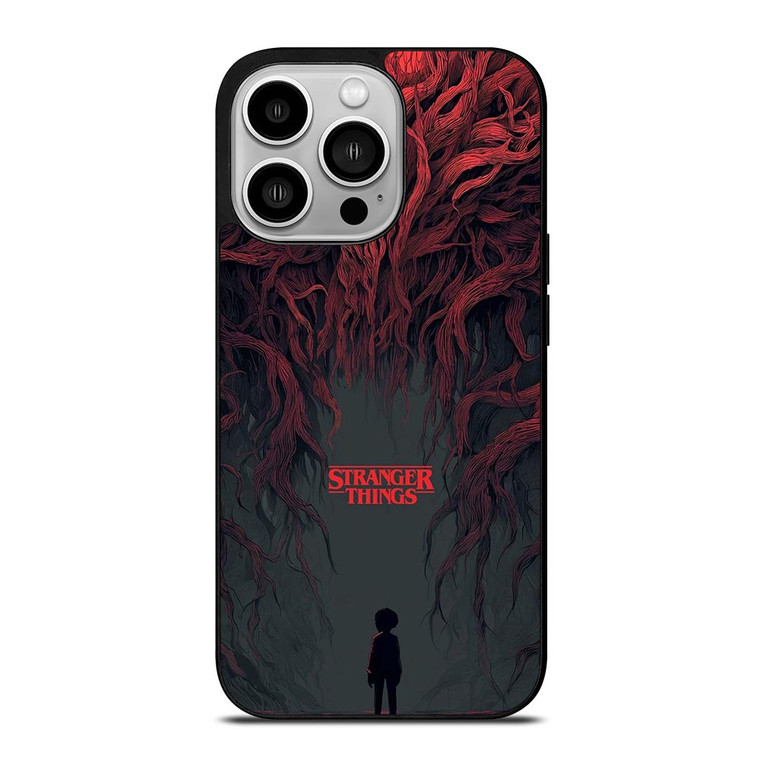 STRANGER THINGS ART POSTER iPhone 14 Pro Case