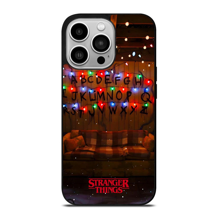 STRANGER THINGS COLORFUL LAMP iPhone 14 Pro Case