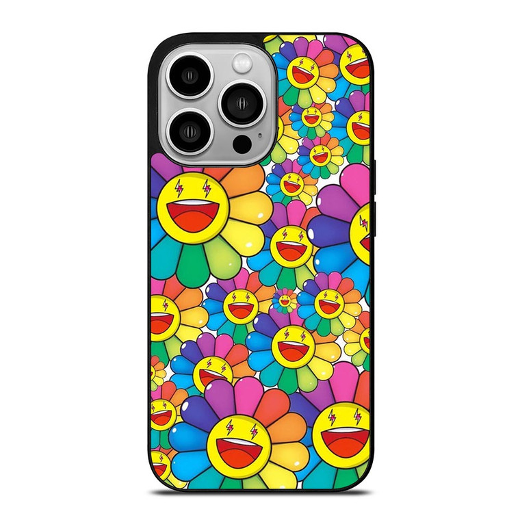 TAKASHI MURAKAMI FLOWER ART iPhone 14 Pro Case
