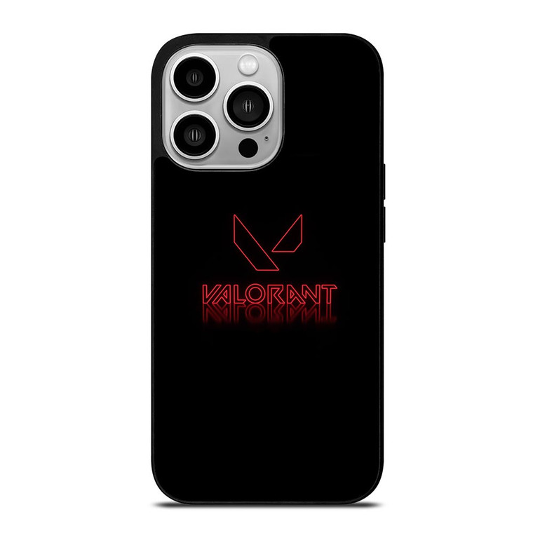VALORANT GLOWING LOGO iPhone 14 Pro Case