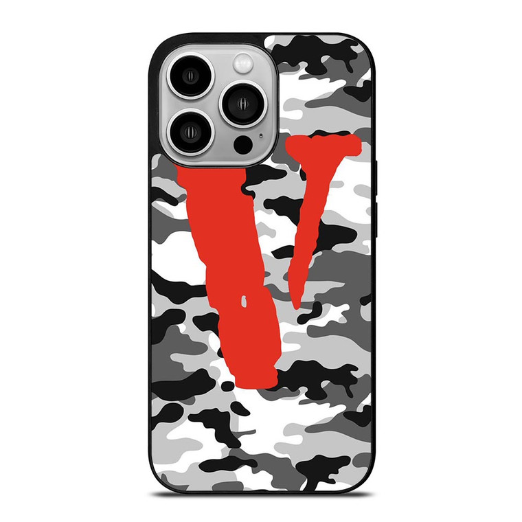 VLONE CAMO LOGO iPhone 14 Pro Case