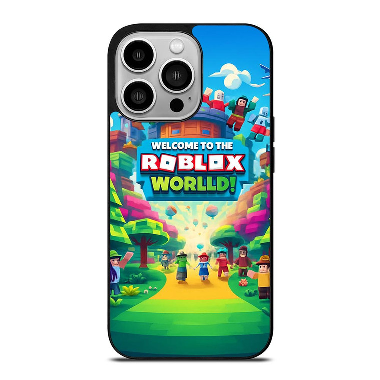 WELCOME TO ROBLOX WORLD iPhone 14 Pro Case