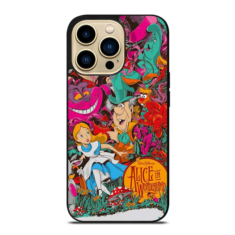 ALICE IN WONDERLAND AND FRIENDS iPhone 14 Pro Max Case