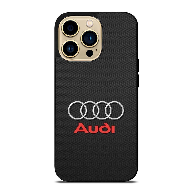 AUDI LOGO CAR EMBLEM iPhone 14 Pro Max Case