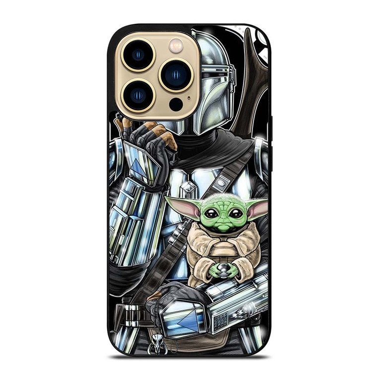 BABY YODA GROGU MANDALORIAN STAR WARS iPhone 14 Pro Max Case