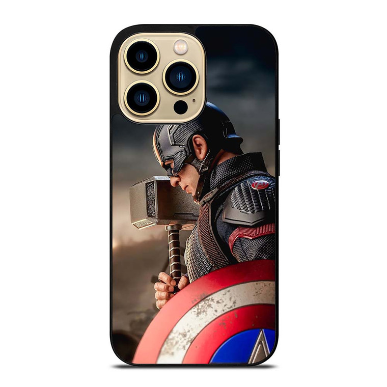 CAPTAIN AMERICA MJOLNIR iPhone 14 Pro Max Case