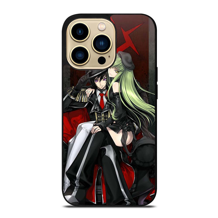 CODE GEASS LELOUCH CAMPEROUGE AND C.C ANIME MANGA iPhone 14 Pro Max Case