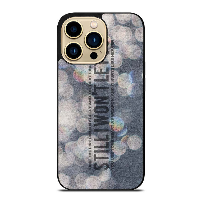 COLD PLAY LYRIC iPhone 14 Pro Max Case
