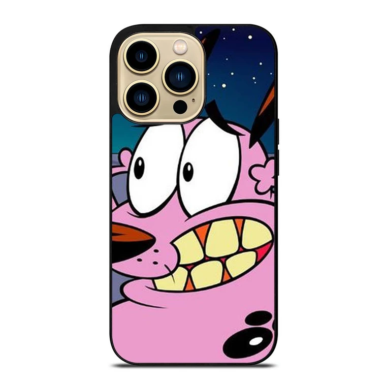 COURAGE THE COWARDLY DOG 2 iPhone 14 Pro Max Case